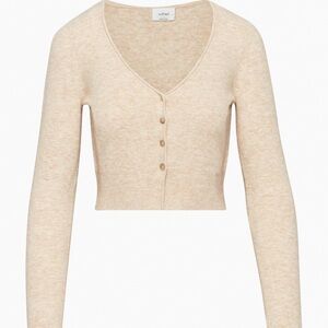 Aritzia Wilfred Santorini Cardigan Sweater
